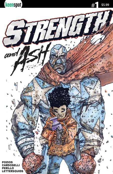 STRENGTH & ASH #1 CVR A STEFANO CARDOSELLI FRANCESCA PERILLO FATHERS LOVE Ex Posse Holdings Evan K Pozios Stefano Cardoselli, Francesca Perillo Stefano Cardoselli, Francesca Perillo PREORDER