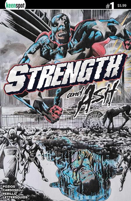STRENGTH & ASH #1 CVR B MANUEL MARTIN PENICHE FRANCESCA PERILLO REFLECTIONS VAR Ex Posse Holdings Evan K Pozios Stefano Cardoselli, Francesca Perillo Manuel Martin Peniche, Francesca Perillo PREORDER