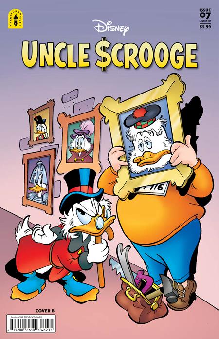 UNCLE SCROOGE LEGACY #467 THE MCDUCK JOURNALS THE DUCKBURG YEARS CVR B ULRICH SCHROEDER VAR Fantagraphics Kari Korhonen, David Gerstein, Frank Jonker, Connor Ratliff Kari Korhonen, Ben Verhagen Ulrich Schroeder PREORDER
