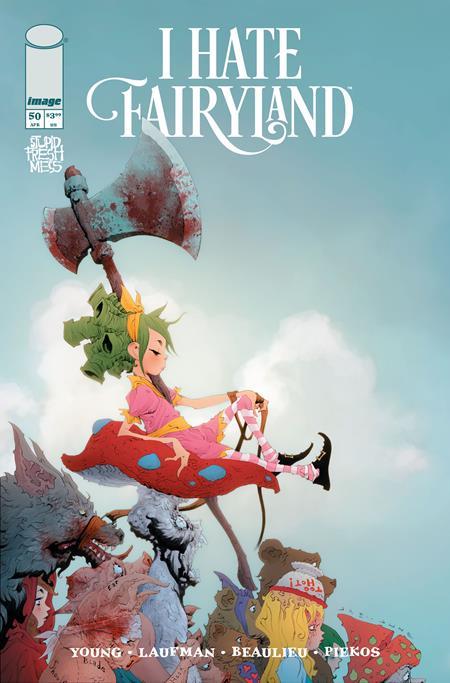 I HATE FAIRYLAND #50 CVR J INC 1:10 JAE LEE VAR (MR) Image Comics Skottie Young Derek Laufman Jae Lee PREORDER