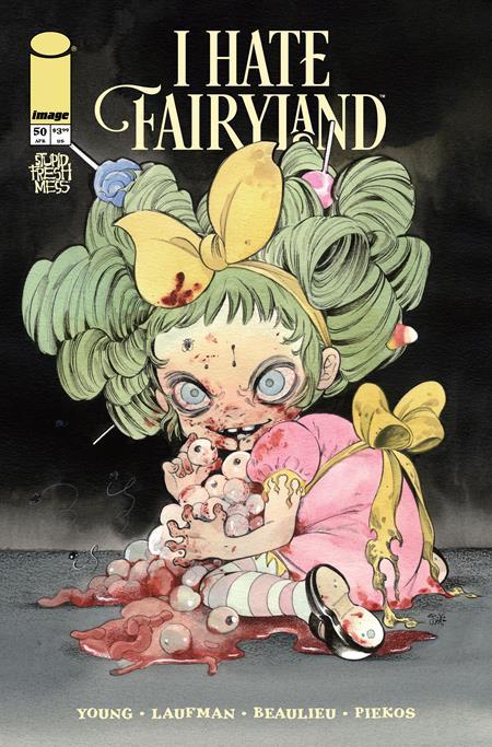 I HATE FAIRYLAND #50 CVR K INC 1:25 PEACH MOMOKO VAR (MR) Image Comics Skottie Young Derek Laufman Peach Momoko PREORDER
