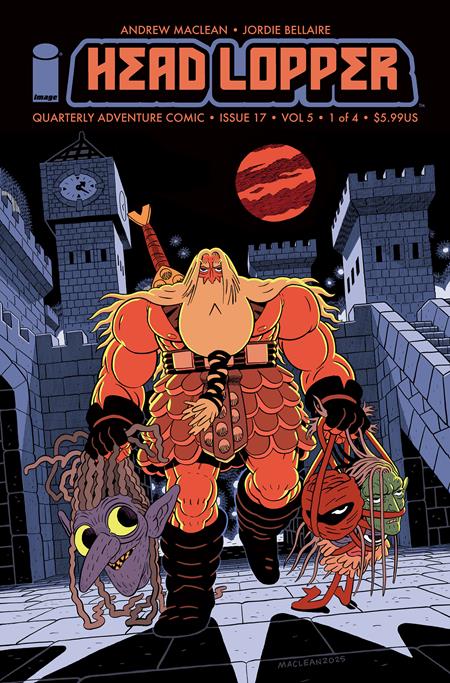 HEAD LOPPER #1 (2026) CVR A ANDREW MACLEAN (MR) Image Comics Andrew Maclean Andrew Maclean Andrew Maclean PREORDER