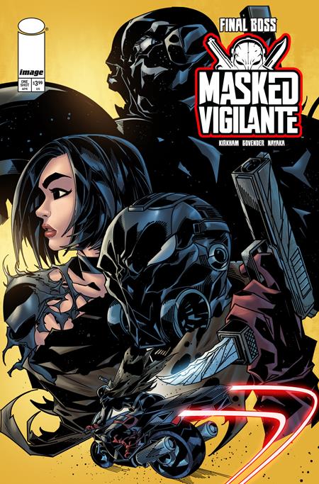 FINAL BOSS MASKED VIGILANTE (ONE SHOT) CVR B LEON GOVENDER VAR (MR) Image Comics Tyler Kirkham Leon Govender Leon Govender PREORDER