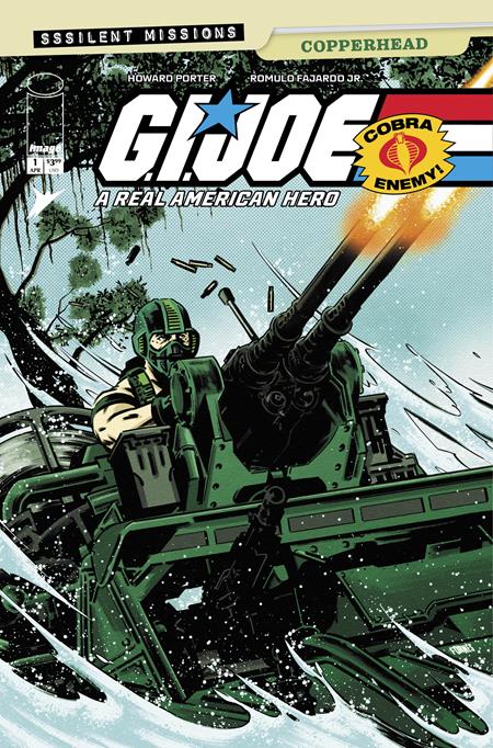 G.I. Joe: A Real American Hero - Sssilent Missions: Copperhead 1 Comic Jorge Fornés Variant Image Comics 2026