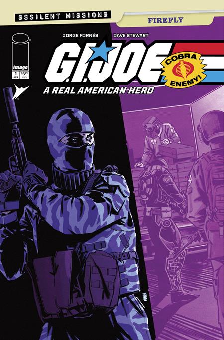 GI JOE A REAL AMERICAN HERO SSSILENT MISSIONS FIREFLY #1 (ONE SHOT) CVR A JORGE FORNES Image Comics Jorge Fornes Jorge Fornes, Dave Stewart Jorge Fornes PREORDER