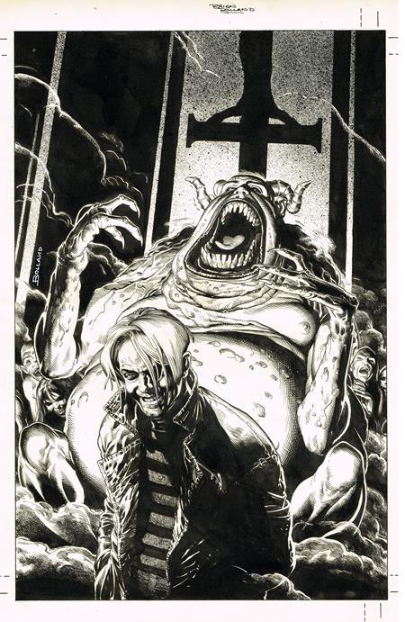 KILROY IS HERE (ONE SHOT) CVR C INC 1:10 BRIAN BOLLAND B&W VAR Image Comics Joe Pruett Dalibor Talajic Brian Bolland PREORDER