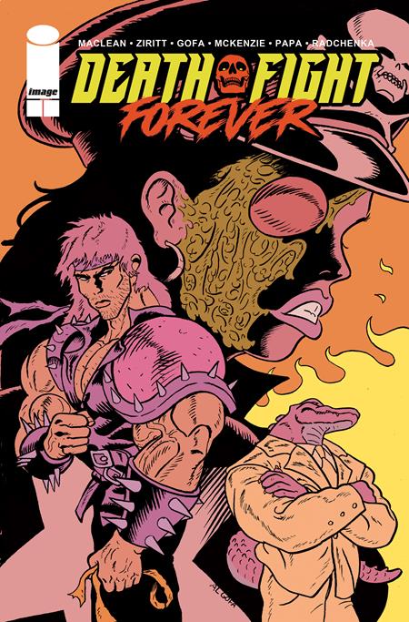 Death Fight Forever 3 Comic Al Gofa Variant Image Comics 2026