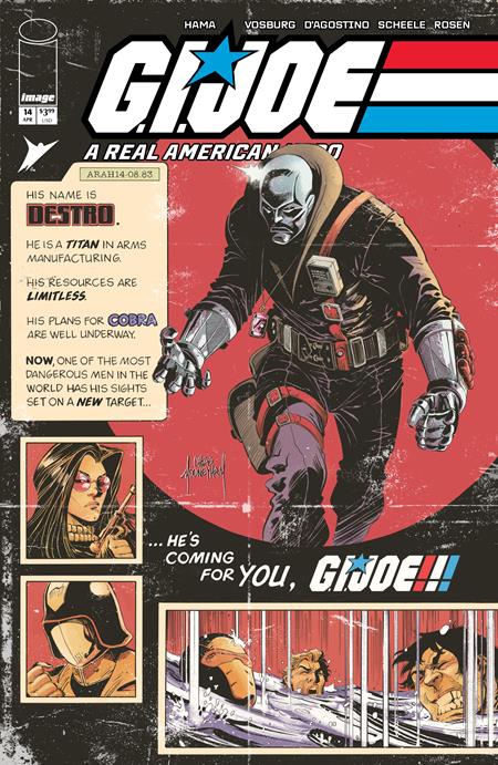 G.I. Joe: A Real American Hero - Hama Files Edition 14 Comic Chris Mooneyham Facsimile Variant Image Comics 2026