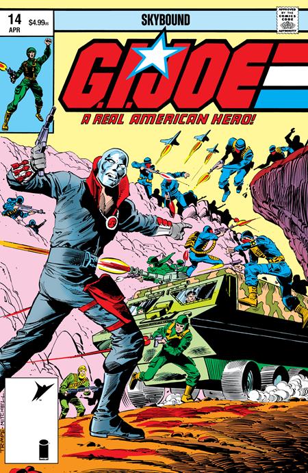 GI JOE A REAL AMERICAN HERO #14 HAMA FILES EDITION CVR C HERB TRIMPE & STEVE MITCHELL FOIL VAR Image Comics Larry Hama Mike Vosburg, Jon D'Agostino, Christie Scheele Herb Trimpe, Steve Mitchell PREORDER