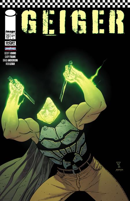 GEIGER #23 CVR B FRANCIS PORTELLOA & BRAD ANDERSON VAR Image Comics Geoff Johns Gary Frank, Brad Anderson Francis Portelloa, Brad Anderson PREORDER