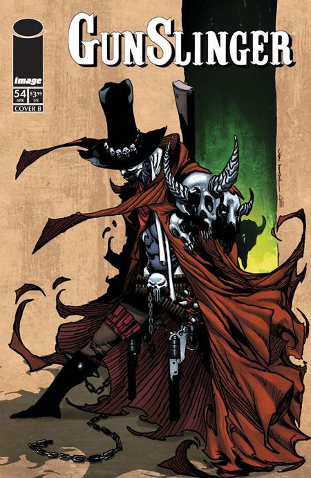 GUNSLINGER SPAWN #54 CVR B VON RANDAL VAR Image Comics Todd McFarlane Carlo Barberi Von Randal PREORDER