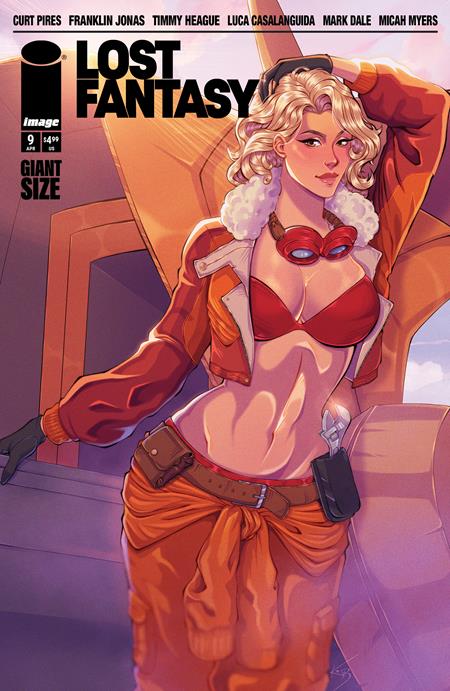 LOST FANTASY #9 CVR F KATT BLANCHETTE VAR Image Comics Curt Pires, Franklin Jonas, Timmy Heague Luca Casalanguida Katt Blanchette PREORDER