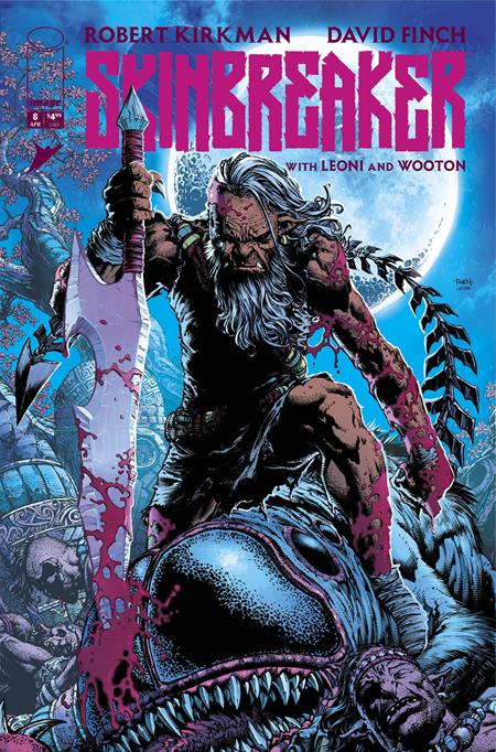 SKINBREAKER #8 CVR A DAVID FINCH & ANNALISA LEONI Image Comics Robert Kirkman David Finch, Annalisa Leoni David Finch, Annalisa Leoni PREORDER