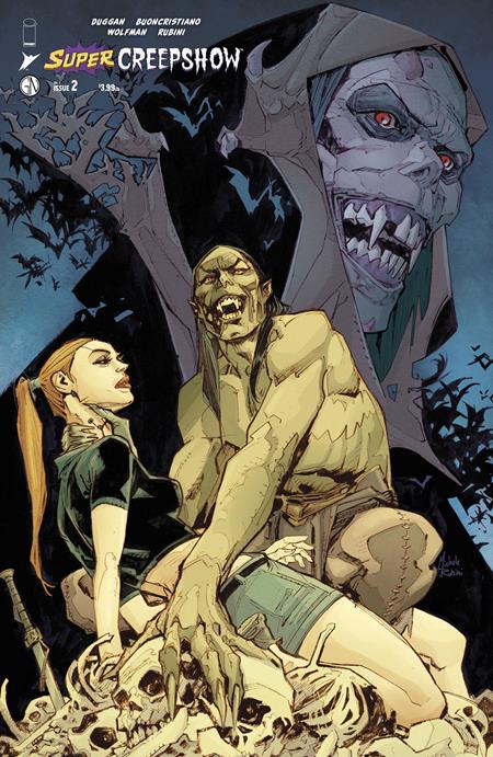 Super Creepshow 2 Comic Michele Rubini Variant Image Comics 2026