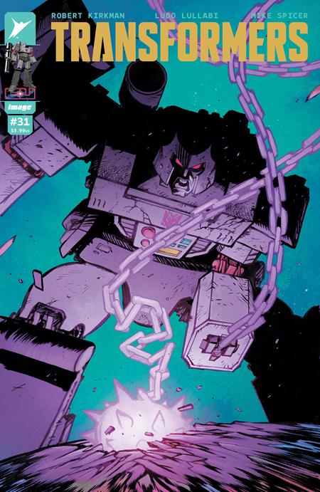 TRANSFORMERS #31 CVR B DANIEL WARREN JOHNSON & MIKE SPICER VAR Image Comics Robert Kirkman Ludo Lullabi, Mike Spicer Daniel Warren Johnson, Mike Spicer PREORDER