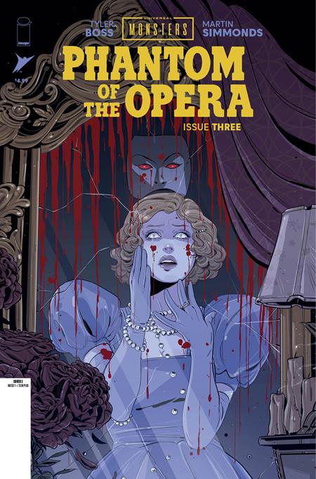 UNIVERSAL MONSTERS PHANTOM OF THE OPERA #3 (OF 4) CVR E INC 1:50 LUANA VECCHIO VAR Image Comics Tyler Boss Martin Simmonds Luana Vecchio PREORDER
