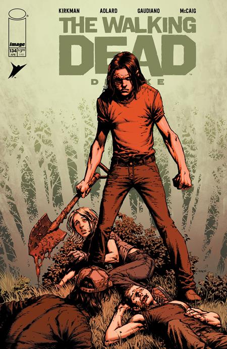 WALKING DEAD DELUXE #134 CVR A DAVID FINCH & DAVE MCCAIG (MR) Image Comics Robert Kirkman Charlie Adlard, Stefano Gaudiano, Dave McCaig David Finch, Dave McCaig PREORDER