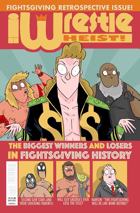 WRESTLE HEIST #5 (OF 5) (MR) Image Comics Kyle Starks Kyle Starks, Vladimir Popov Kyle Starks PREORDER