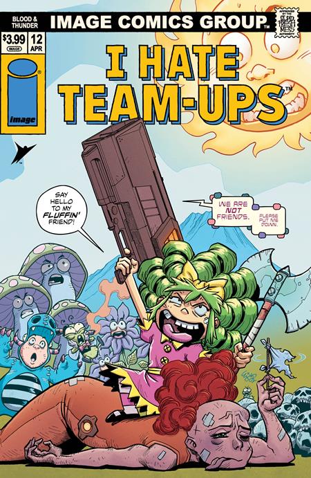 Blood & Thunder (Image Comics) 12 Comic E.J. Su I Hate Fairyland Team-Up Variant Image Comics 2026