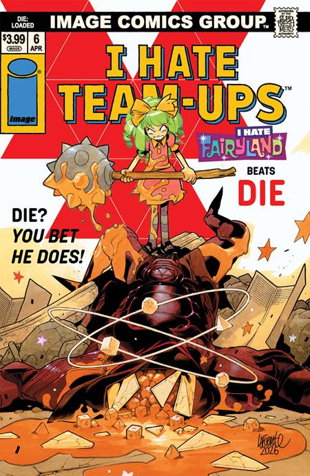 Die: Loaded 6 Comic Davide Lafuente I Hate Fairyland Team-Up Variant Image Comics 2026