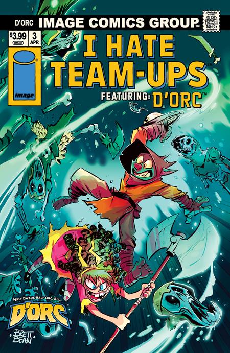 D'Orc 3 Comic Brett Bean I Hate Fairyland Team-Up Variant Image Comics 2026