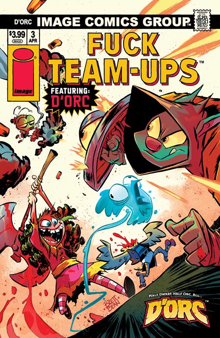 D'Orc 3 Comic Brett Bean I Hate Fairyland Team-Up NSFW Variant Image Comics 2026