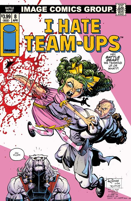 Invincible Universe: Battle Beast 8 Comic Ryan Ottley I Hate Fairyland Team-Up Variant Image Comics 2026