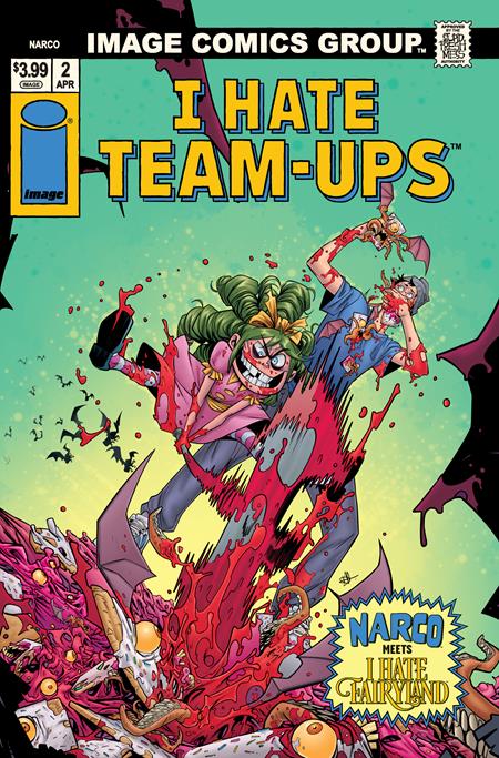 Narco 2 Comic Dan Hillyard I Hate Fairyland Team-Up Variant Image Comics 2026
