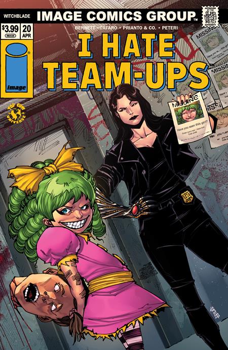 WITCHBLADE #20 CVR D GIUSEPPE CAFARO I HATE FAIRYLAND TEAM UP VAR (MR) Image Comics Marguerite Bennett Guiseppe Cafaro, Arif Prianto Guiseppe Cafaro PREORDER