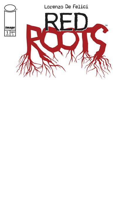 Red Roots 1 Comic Blank Variant Image Comics 2026
