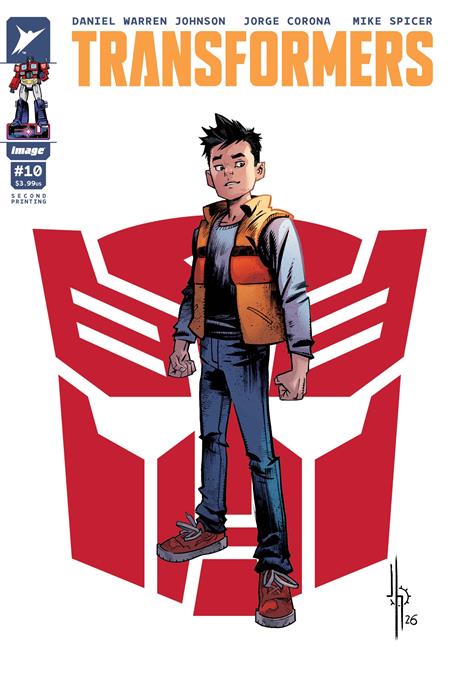 Transformers (Image) 10 Comic 2nd Printing Daniel Warren Johnson Image Comics 2026