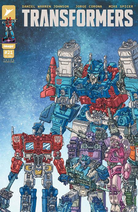 Transformers (Image) 21 Comic 3rd Printing Image Comics 2026
