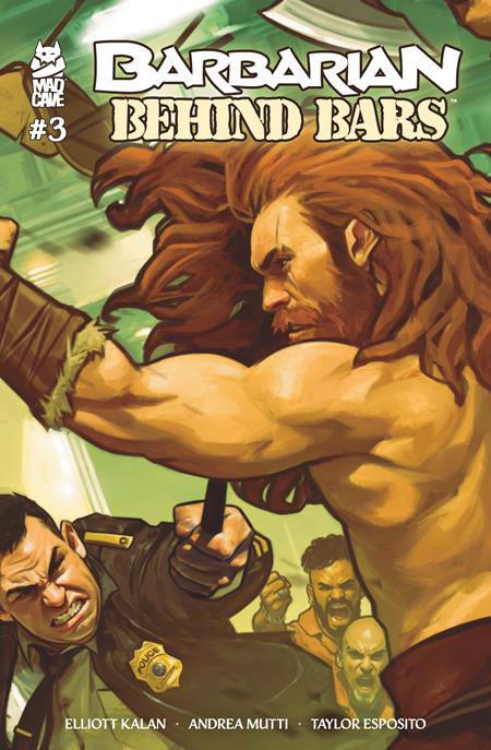 Barbarian: Behind Bars 3 Comic Mad Cave 2026