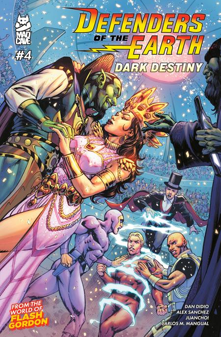 DEFENDERS OF THE EARTH DARK DESTINY #4 (OF 4) Mad Cave Studios Dan DiDio Alex Sanchez Marco Santucci PREORDER