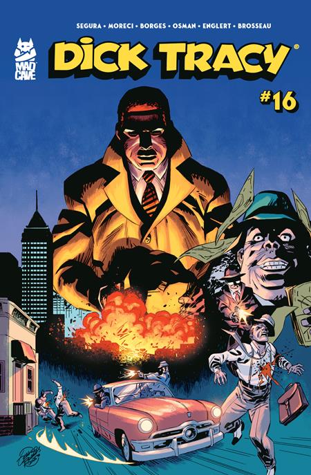 DICK TRACY #16 CVR A GERALDO BORGES MARK ENGLERT Mad Cave Studios Alex Segura Michael Moreci Geraldo Borges Geraldo Borges Mark Englert PREORDER