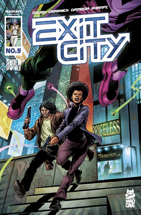 EXIT CITY # 5 CVR A TOM DERENCIK Mad Cave Studios Rich Douek Tom Derenick Tom Derencik PREORDER