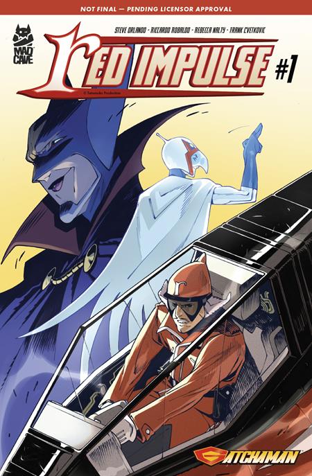 Gatchaman: Red Impulse 1 Comic Riccardo Robaldo Mad Cave 2026