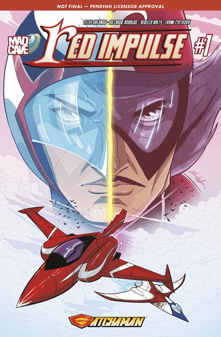 Gatchaman: Red Impulse 1 Comic Colm Griffin Variant Mad Cave 2026