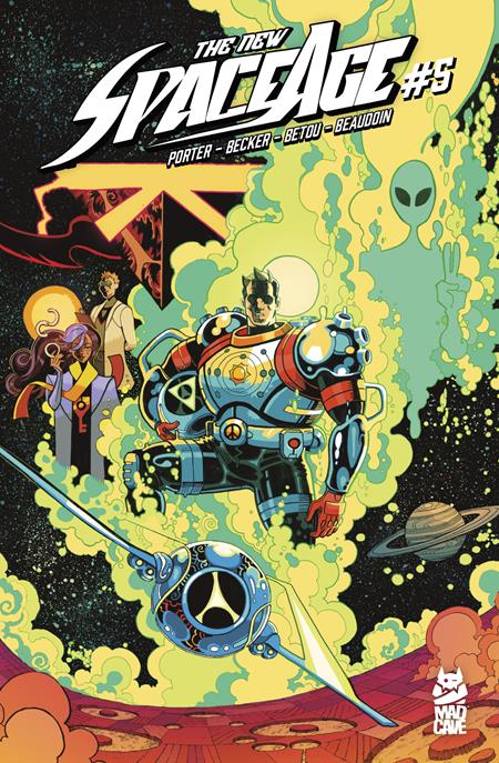 New Space Age 5 Comic (of 5) Mad Cave 2026