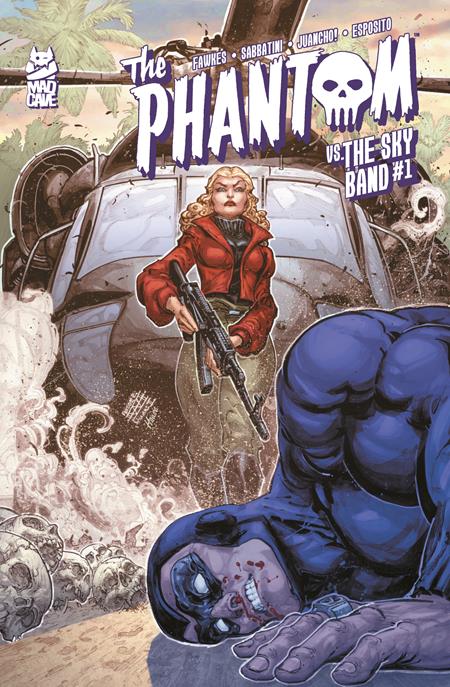 PHANTOM VS THE SKY BAND #1 (ONE SHOT) CVR B FREDDIE WILLIAMS II ANDREW DALHOUSE VAR Mad Cave Studios Ray Fawkes Federico Sabbatini Freddie Williams II Andrew Dalhouse PREORDER
