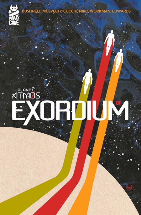 PLANET ATMOS EXORDIUM #1 (OF 9) CVR C DAVE JOHNSON VAR Mad Cave Studios DR Bushnell Rob McEveety Andrea Cucchi Dave Johnson PREORDER