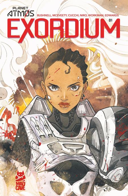 PLANET ATMOS EXORDIUM #1 (OF 9) CVR D 1:10 PEACH MOMOKO VAR Mad Cave Studios DR Bushnell Rob McEveety Andrea Cucchi Peach Momoko PREORDER