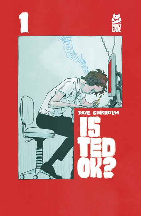 Is Ted OK? 1 Comic 2nd Printing Dave Chisholm Mad Cave 2026