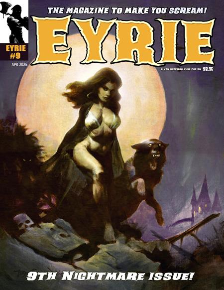 EYRIE MAGAZINE #9 (MR) Massive Publishing Mike Hoffman Jason Crawley Brandon Barrows Mike Hoffman Jason Paulos Rob Moran Stephen Sistelli Roque Rowel Mike Hoffman PREORDER