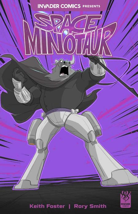 Invader Comics Presents: Space Minotaur 1 Comic Rory Smith Variant Massive 2026