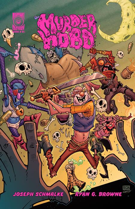MURDER HOBO #1 CVR A RYAN G BROWNE (MR) Massive Publishing Joseph Schmalke Ryan G Browne Ryan G Browne PREORDER