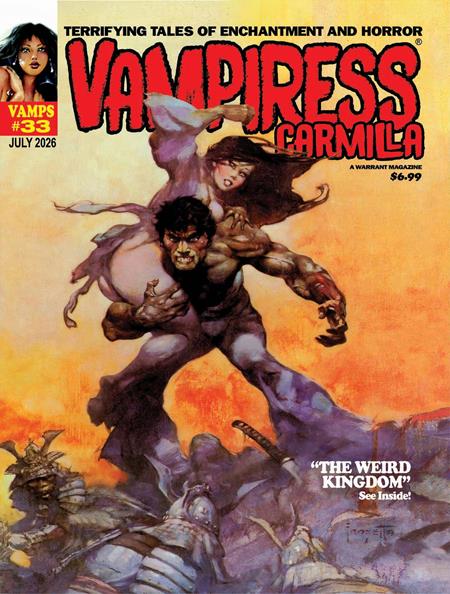 Vampiress Carmilla Magazine 33 Comic Warrant Publishing 2026