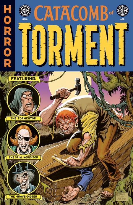 EC CATACOMB OF TORMENT #10 CVR C INC 1:10 SHAWN MCMANUS EC HOMAGE VAR Oni Press Evan Dorkin, J. Holtham, Brian Level Lukas Ketner, Brian Level, Andrea Sorrentino Shawn McManus PREORDER