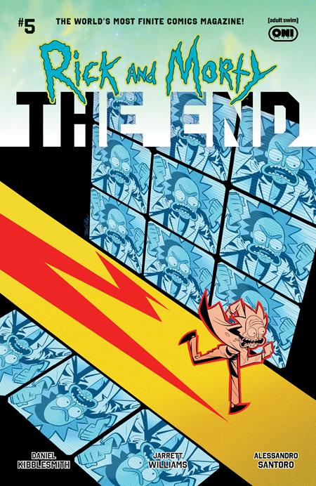 RICK AND MORTY THE END #5 (OF 6) CVR B TROY LITTLE VAR Oni Press Daniel Kibblesmith Jarrett Williams Troy Little PREORDER