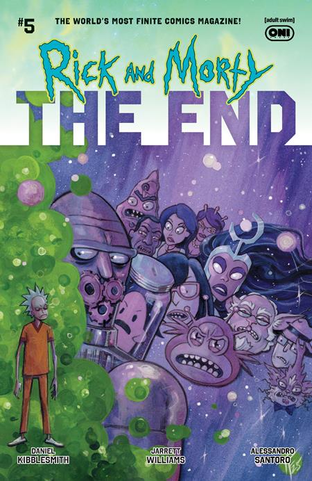 RICK AND MORTY THE END #5 (OF 6) CVR D INC 1:20 TOM FOWLER VAR Oni Press Daniel Kibblesmith Jarrett Williams Tom Fowler PREORDER